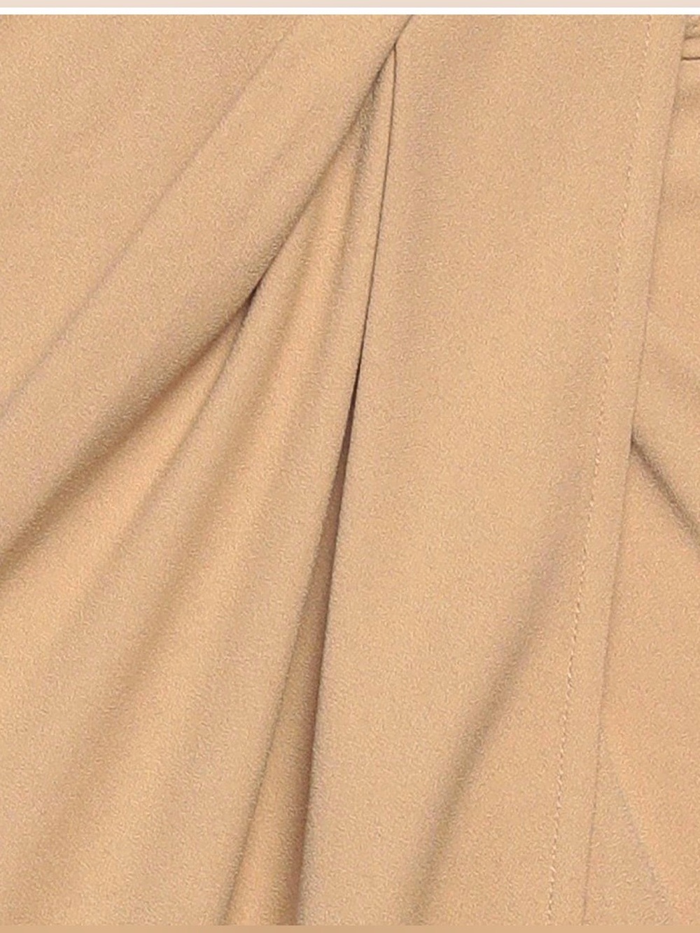 Jacquemus Bodri Wrap Midi Skirt Beige Sand Size US 4 FR36 NWT - Picture 6 of 6